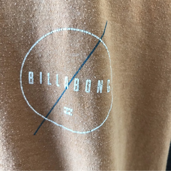 Billabong brown and gray mens long sleeve tee Size L - Picture 5 of 6